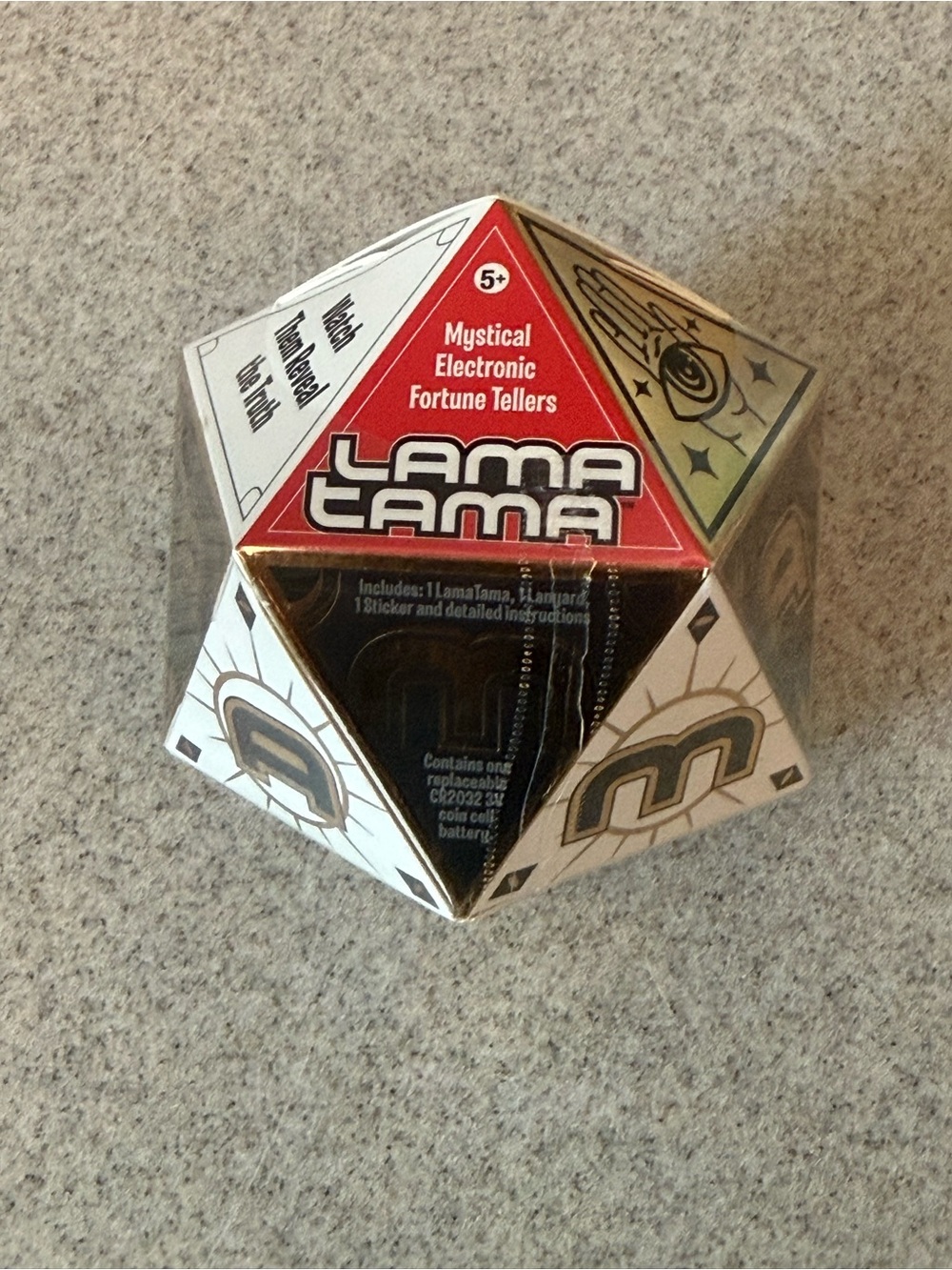 Lama Tama Mystical Electronic Fortune Teller - Red/White